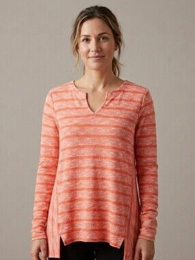Anthropologie Postmark Striped Long Sleeve Top